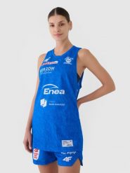 4F Koszulka meczowa replika wyjazdowa z sezonu 2024/25 damska 4F x Enea AZS Gorzów Wielkopolski - multikolor XL. Bluzki sportowe damskie 4f, xl, bez wzorów, z dzianiny, bez ramiączek. Za 199.99 zł.
