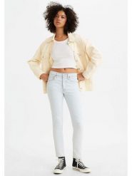 Levi's Dżinsy "501" - Slim fit - w kolorze błękitnym rozmiar: W27/L30. Niebieskie jeansy damskie Levi's. Za 117.45 zł.