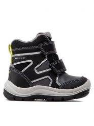 Geox Śniegowce B Flanfil B.B Abx D B263VD 0FU54 C0017 M Czarny. Czarne buty zimowe chłopięce Geox, ze skóry, bez zapięcia. Za 329.99 zł.