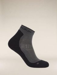 ICEBREAKER Skarpety damskie W Merino Hike+ Light Mini obsidian/black-S. Czarne skarpetki damskie Icebreaker, bez wzorów, z lycry. Za 119.20 zł.