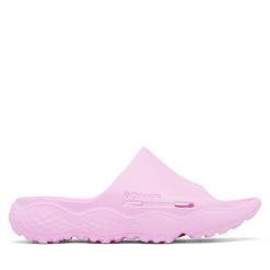 Klapki Columbia. Fioletowe klapki damskie Columbia, bez wzorów, bez obcasa. Za 179.99 zł.