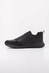 Buty GEOX U MONREALE Czarny. Czarne buty fitness męskie Geox, na fitness i siłownię. Za 241.99 zł.