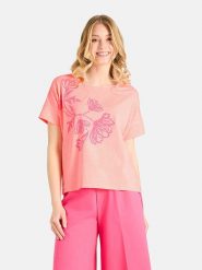 LIEBLINGSSTÜCK Koszulka w kolorze pomarańczowym rozmiar: XL. Pomarańczowe t-shirty damskie LIEBLINGSSTÜCK, xl, bez wzorów, bez kołnierzyka. Za 159.95 zł.
