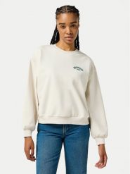 Wrangler Bluza 112356457 Écru Oversize. Bluzy bez kaptura damskie Wrangler, l, z bawełny. Za 139.99 zł.