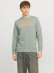 Jack & Jones Bluza w kolorze zielonym rozmiar: XXL. Zielone bluzy bez kaptura męskie Jack & Jones, xxl. Za 39.21 zł.