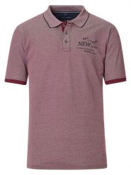 CASAMODA Koszulka polo w kolorze czerwonym rozmiar: L. Czerwone koszulki polo męskie CASAMODA, l, bez wzorów, bez ramiączek. Za 91.77 zł.