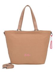 Fritzi aus Preußen Shopper bag "Lea" w kolorze jasnobrązowym - 33 x 32 x 16 cm rozmiar: onesize. Brązowe shopper bag damskie Fritzi aus Preußen, bez wzorów, z materiału, na ramię, bez dodatków. Za 154.07 zł.