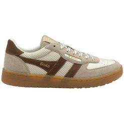 Damskie zamszowe buty sportowe Gola Hawk '83. Białe buty sportowe na co dzień damskie Gola, bez wzorów, z gumy. Za 432.50 zł.