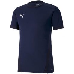 Koszulka męska Puma teamGOAL 23 Jersey. Czerwone t-shirty sportowe męskie Puma, m, z jersey, bez ramiączek, do piłki nożnej. Za 77.92 zł.