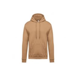 Bluza z kapturem Kariban. Brązowe bluzy z kapturem męskie KARIBAN, m. Za 146.50 zł.