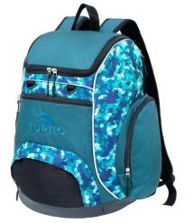 Plecak TURBO Phoenix Nova 34L. Zielone plecaki damskie TURBO, bez wzorów, z materiału, sportowe. Za 199.00 zł.