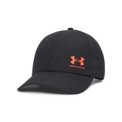 Czapka męska Under Armour Iso-chill Armourvent Adj. Czarne czapki męskie Under Armour, bez wzorów. Za 84.99 zł.