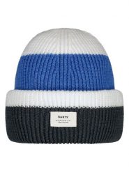 Barts Czapka "Ardem" w kolorze granatowym rozmiar: onesize. Niebieskie czapki męskie Barts, z aplikacjami, ze splotem, sportowe. Za 78.66 zł.