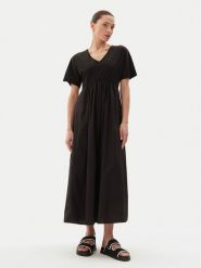 Weekend Max Mara Sukienka codzienna Brozno 2515621082 Czarny Relaxed Fit. Czarne sukienki damskie Weekend Max Mara, na co dzień, l, bez wzorów, z bawełny, bez kołnierzyka, bez ramiączek, proste. Za 1,219.00 zł.