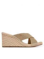 MICHAEL Michael Kors Espadryle Kenzie 40S6KZMS6D Złoty. Żółte espadryle damskie MICHAEL Michael Kors, bez wzorów, z materiału, bez obcasa. Za 589.99 zł.