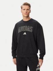 Adidas Bluza Seasonal Essentials Collegiate French Terry Crew KF4252 Czarny Regular Fit. Czarne bluzy bez kaptura męskie Adidas, m, z bawełny. Za 259.99 zł.