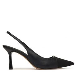 Szpilki Aldo. Czarne szpilki Aldo, bez wzorów, bez obcasa. Za 389.99 zł.