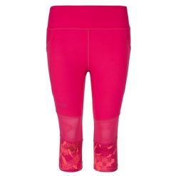 Damskie legginsy 3/4 Kilpi SOLAS-W. Czerwone legginsy damskie Kilpi, s, bez wzorów, z poliesteru. Za 112.21 zł.