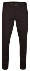 Brązowe Eleganckie Męskie Spodnie Slim, Elastyczne, Bawełniane -CASINO- Zwężane. Brązowe spodnie materiałowe męskie Casino, bez wzorów, z bawełny, casualowe. Za 285.00 zł.
