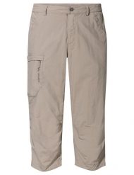 Spodnie męskie Farley Capri Pants II. Brązowe spodnie materiałowe męskie Vaude, bez wzorów, z materiału. Za 409.00 zł.