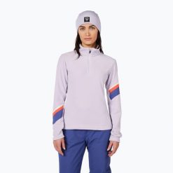 Bluza damska Rossignol Strawpile Fleece Hz. Fioletowe bluzy bez kaptura damskie Rossignol. Za 279.99 zł.