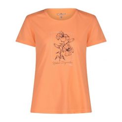 Koszulka damska CMP. Niebieskie bluzki sportowe damskie CMP, s, bez wzorów, z tkaniny, bez ramiączek. Za 135.00 zł.