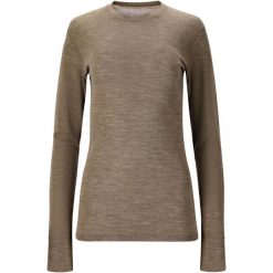 Koszulka termoaktywna damska Whistler Cerro Merino. Brązowe bielizna termoaktywna damska WHISTLER, bez wzorów. Za 249.99 zł.