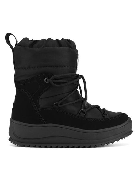 Beverly Hills Polo Club Śniegowce V12-798 Czarny. Czarne śniegowce damskie Beverly Hills Polo Club, z materiału. Za 299.99 zł.