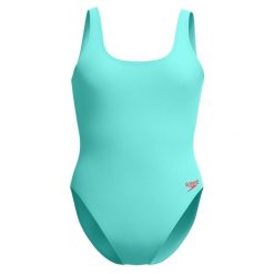 Teksturowany Jednoczęściowy Kostium Kąpielowy Dla Kobiet. Niebieskie stroje jednoczęściowe damskie Speedo, s, bez wzorów. Za 227.99 zł.