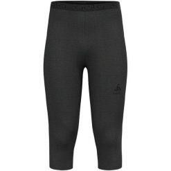 Legginsy termoaktywne 3/4 męskie ODLO Revelstoke PW 150 BL Bottom 3/4. Szare bielizna termoaktywna męska Odlo, l, bez wzorów. Za 405.89 zł.