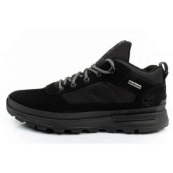 Buty Timberland Field Trekker TB0A2B19015 czarne. Czarne buty trekkingowe męskie z gumy, bez zapięcia. Za 553.48 zł.
