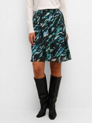 Kaffe Spódnica mini Chucky 10508174 Zielony Regular Fit. Zielone spódniczki damskie Kaffe, bez wzorów, z syntetyku, mini. Za 129.99 zł.