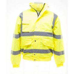 Męska Kurtka Odblaskowa. Brązowe kurtki męskie YOKO, m, bez wzorów, sportowe, bez kaptura. Za 273.99 zł.