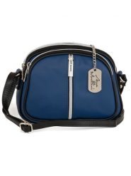 Anna Morellini Skórzana torebka "Desideria " w kolorze granatowym - 22 x 15 x 6 cm rozmiar: onesize. Niebieskie torebki klasyczne damskie Anna Morellini, bez wzorów, z materiału, bez dodatków. Za 208.99 zł.