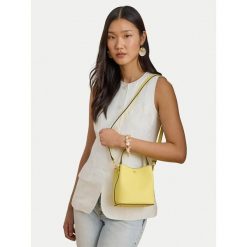 Torebka LAUREN RALPH LAUREN. Żółte torebki klasyczne damskie Lauren Ralph Lauren, bez wzorów, bez dodatków. Za 1,069.00 zł.