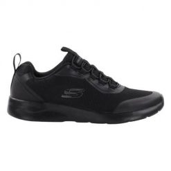 Buty sportowe Sneakersy męskie, Skechers Dynamight 2.0 - Setner. Czarne buty sportowe na co dzień męskie Skechers, bez zapięcia, trekkingowe. Za 249.99 zł.