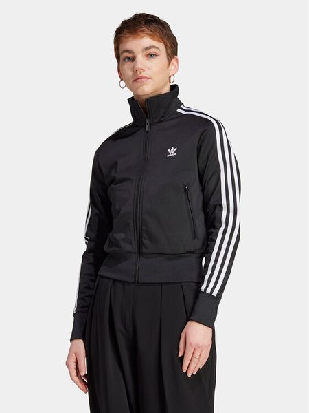 Adidas Bluza adicolor Classics Firebird IL8764 Czarny Regular Fit. Czarne bluzy bez kaptura damskie Adidas, xs, z syntetyku. Za 259.99 zł.