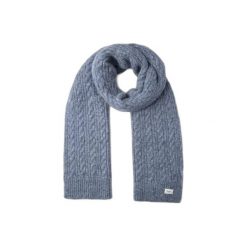 Szalik damski Pepe Jeans Fiona. Szare szaliki i kominy damskie Pepe Jeans, bez wzorów, z jeansu. Za 133.05 zł.