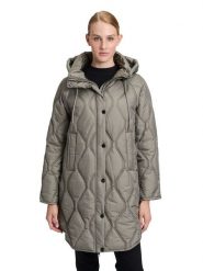 Betty Barclay Płaszcz pikowany w kolorze szarym rozmiar: 36. Szare płaszcze damskie Betty Barclay, bez wzorów. Za 256.70 zł.