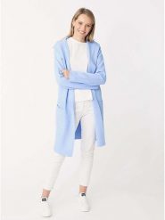Zwillingsherz Kardigan "Jessi" w kolorze błękitnym rozmiar: L/XL. Niebieskie kardigany damskie Zwillingsherz, l, bez wzorów. Za 284.95 zł.