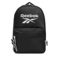Plecak Reebok. Czarne plecaki damskie Reebok, bez wzorów. Za 99.99 zł.