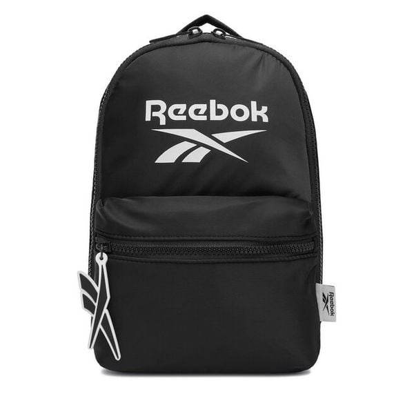 Plecak Reebok. Czarne plecaki damskie Reebok, bez wzorów. Za 99.99 zł.