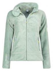 Canadian Peak Kurtka polarowa "Udilas" w kolorze miętowym rozmiar: M. Zielone kurtki damskie Canadian Peak, m, bez wzorów, z materiału, bez kaptura. Za 148.26 zł.