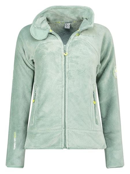 Canadian Peak Kurtka polarowa "Udilas" w kolorze miętowym rozmiar: M. Zielone kurtki damskie Canadian Peak, m, bez wzorów, z materiału, bez kaptura. Za 148.26 zł.