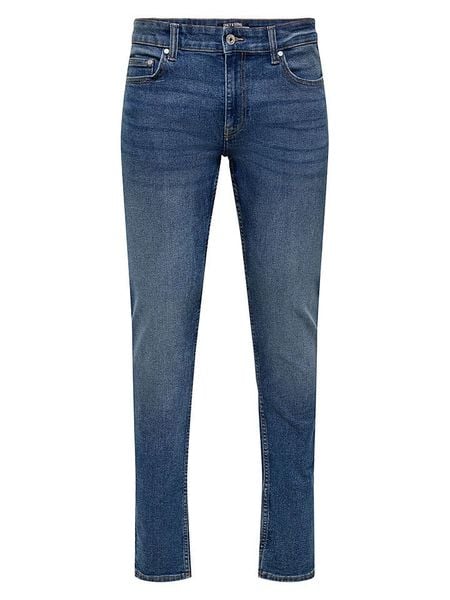 ONLY & SONS Dżinsy "Onsloom" - Slim fit - w kolorze niebieskim rozmiar: W31/L30. Niebieskie jeansy męskie Only & Sons. Za 69.91 zł.