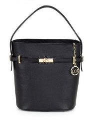 Mia Tomazzi Skórzana torebka "Lattanzio" w kolorze czarnym - 30 x 27 x 16 cm rozmiar: onesize. Czarne torebki klasyczne damskie Mia Tomazzi, bez wzorów, z materiału, bez dodatków. Za 368.96 zł.