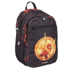 Plecak szkolny Lego EXTENDED NINJAGO KAI DRAGON ENERGY 20222-2502. Czarne plecaki damskie LEGO, bez wzorów, z poliesteru, sportowe. Za 239.00 zł.