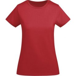 Damska Koszulka Z Krótkim Rękawem Breda. Czerwone bluzki damskie ROLY, xl, bez wzorów, bez kołnierzyka. Za 42.99 zł.