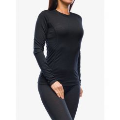 Bluza termoaktywna damska Sensor Merino Air Tee LS. Czarne bluzy bez kaptura damskie Sensor. Za 286.99 zł.