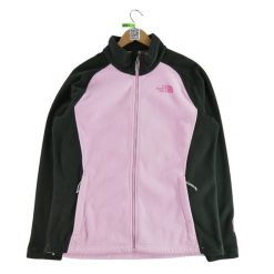 Second life - Kurtka polarowa TNF Pink dla kobiet - Stan bardzo dobry. Czerwone kurtki damskie The North Face, bez wzorów, z polaru, bez kaptura. Za 152.24 zł.